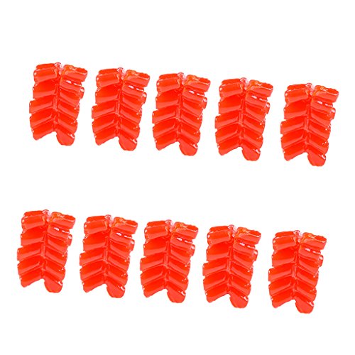 MagiDeal 10 Stück Fee Garten Miniatur Segen Neues Jahr Muster Statue Ornamente Mikro Landschaft Bonsai Pot Dekor - Feuerwerkskörper