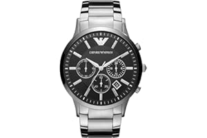 Emporio Armani Men's Chronograph Stainless Steel Watch