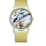 IG Invictus Vintage Ladies Round Mesh Strap Watch Quartz Fashion Watch Quarzmaschengürtel Modeuhr T170 W MIT Mode, Uhren, Quarz -