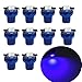 Produktbild 10X High Power T5 B8.5D lamp 5050 Autolampe LED Cockpit Tacho Licht Birne Lampe Innenraum Lampe Tachobeleuchtung | Blau |