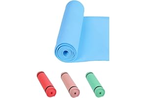 Jardin202 - Esterilla Antideslizante Ejercicio – Colchoneta Yoga, Fitness, Pilates 50 x 180 cm con Correa - Esterilla Camping