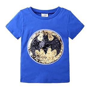 Superman Flip Sequin Magic Camiseta