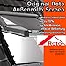 Produktbild Roto Original Außenrollo Screen ZAR, Rollo für Fenstertyp R75/R78, Fenstergröße 9/11, WDF KAW HAN KEW