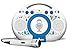 Produktbild Singing Machine iSM398BT Karaoke System blau/weiß