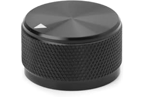 Buwei 30x17mm Potentiometer Knopf Kappe Lautstärkeregler Aluminium Encoder Multimedia-Lautsprecher Ersatzteile für Musikinstrumente mit HiFi-Audioverstärker