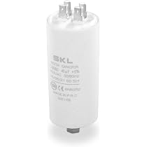 Condensateur De Démarrage Moteur Lumonic 7µF 425V - 30x56mm Avec Fiche 6,3mm