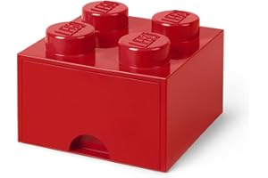ROOM COPENHAGEN Lego l4005r.00 Storage Brick 4 con cassetti rosso