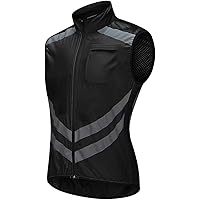 Gilet Riflettente ROCKBROS Per Ciclismo - Uomo/Donna, Leggero, Traspirante, Per Sicurezza Notturna - Foto 10