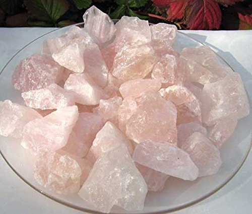 Rosenquarz 1 kg Rohsteine, Minerale, gute Qualität