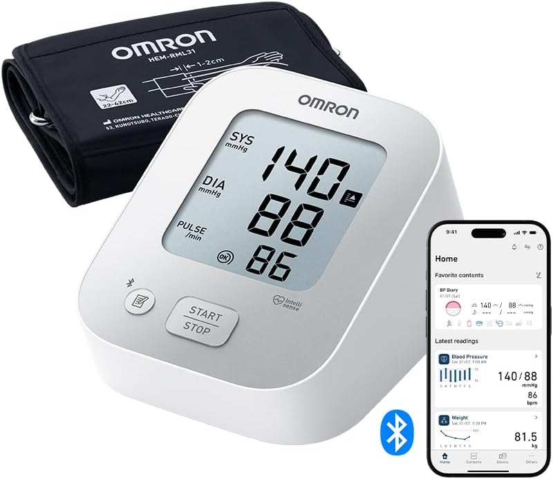 Dossier Complet & Guide Pratique : OMRON X2 Connect smart blodtrycksmätare för o