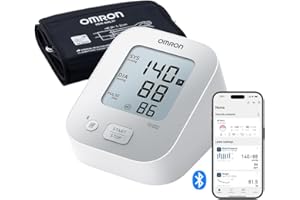 OMRON X2+ Connect, Misuratore di pressione misurazione precisa, Misuratore di pressione da braccio facile da usare ed efficace, Clinicamente validato con Bluetooth e bracciale universale (22–42 cm)