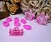 Produktbild Preiswertes Puppenzubehör, Teddy und Puppen Haarschmuck in pink, 9-teilig