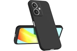 Longstong Funda Compatible con Redmi 13C 5G / Redmi 13R 5G (6.74"), Delgada Antigolpes Personalizada Diseño Minimalista - Negro