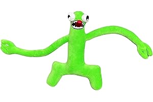 INTELLIGRON Cyan Rainbow Plush, Soft Stuffed Puppet Toy, Cute and Funny Rainbow Toy Gift for Girls, Boys, Kids, Perfect for Playing, Rainbow Chapter 2