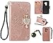 Produktbild Hülle Galaxy S9 Plus Hülle,Handyhülle für Samsung Galaxy S9 Plus Hülle Leder Flip Case Brieftasche Etui Schutzhülle für Samsung S9 Plus Tasche Cover Rhinestone Eule (12)