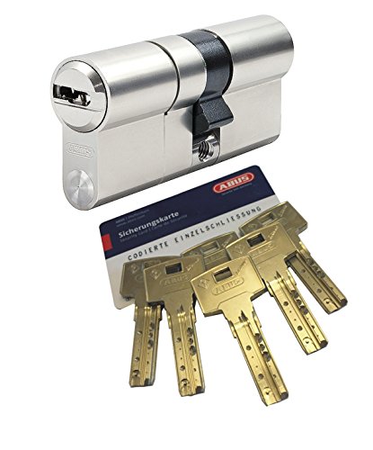 Preisvergleich Produktbild ABUS Bravus.3000 MX Doppelzylinder mit Sicherungskarte und 6 Schlüssel, Länge (a / b) 45 / 60mm (c=105mm), modulare Bauweise MX erhöhter Bohr.- Zieh- u. Abreißschutz, mit Not-u. Gefahrenfunktion