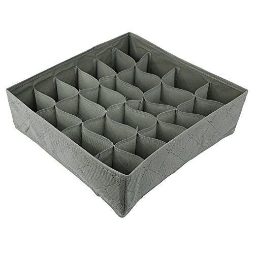 ANKKO Set 3st (7-6-24 Zelle) Unterwäsche BH Ties Schublade Organizer Aufbewahrungsbox - 8