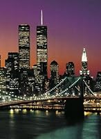 1art1 Poster/papier-peint en 4 parties "Manhattan", 254 x 183 cm pas de cadre