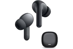XIAOMI Redmi Buds 8 Lite: cuffie TWS in-ear con cancellazione del rumore fino a 42 dB, driver da 12,4 mm per bassi potenti, autonomia fino a 36h, 5 EQ e Bluetooth 5.4, Nero