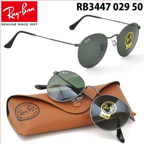 Preisvergleich Produktbild Ray-Ban Round Metal (50mm) - RB3447 029 50