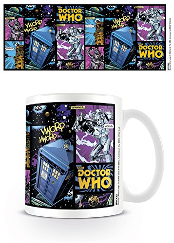 Doctor Who Taza Comic Strip
