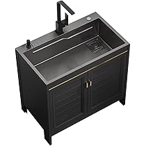 GLJTUO Lavello Da Cucina In Acciaio Inossidabile - Lavello Da 16 Gauge - Foto 7