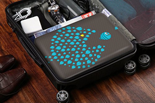 Sidorenko Designer Tablet Tasche für 10,1-10,2 Zoll aus Neopren max. Geräteabmessungen 26,5 cm x 20,5 cm - 5