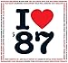 Produktbild 1987 Birthday Gift - 1987 I Heart CD and Greeting Card