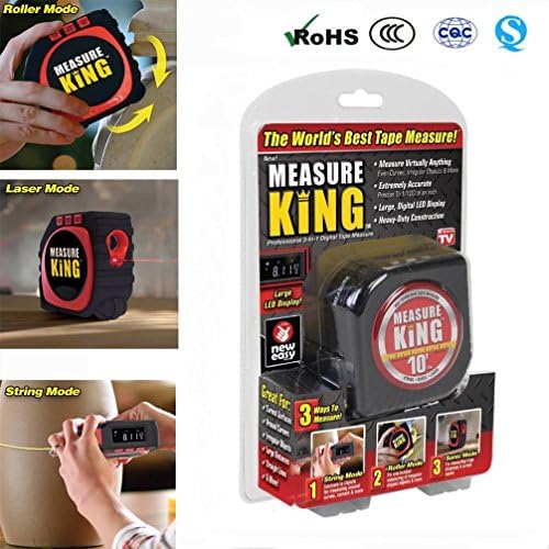 PANXIA MK-MC12/4 King 3-in-1 Digital Tape Measure String Sonic Roller Mode