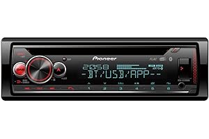 ‎PIONEER Pioneer DEH-S720DAB, radio samochodowe 1DIN, tuner CD z FM i DAB+, Bluetooth, wejście MP3, USB i AUX, oświetlenie RGB, system głośnomówiący, aplikacja Smart Sync, 13-pasmowy korektor