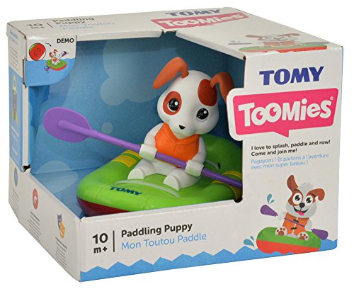 Tomy Wasserpsielzeug „Paddy der paddelnde Welpe“ – hochwertiges Badewannenspielzeug – ab 10 Monate - 6