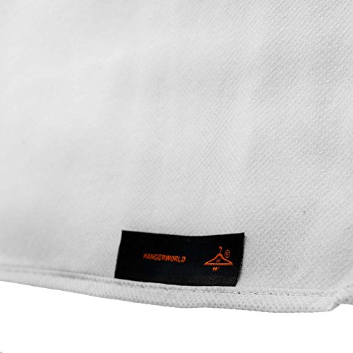 Extra breiter, wasserabweisender Kleidersack für Hochzeitskleider – Weiß – 183 cm – Hangerworld - 5