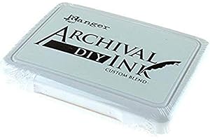 Ranger Empty Archival 0 DIY Almohadilla de Tinta, Blanco, Filz, Talla única