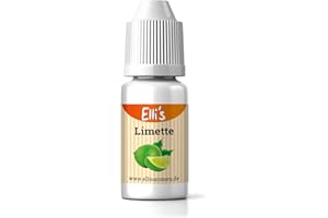 ‎ELLI´S Ellis Aromen Limette Lebensmittelaroma flüssig für Lebensmittel und Flüssigkeiten, zum Backen, Kochen, wie für Porridge und Quark - kalorienarm