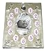 Silver Plated ' My First Year ' Photo Frame Babys First Birthday Christening Gift - Holds 13 photos
