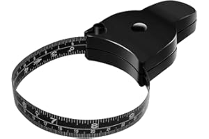 GENERIC Tape Measure Body Retractable| Measuring Tape 60inch (150cm) Push-Button Retract and Lock Pin System| Portable Design Measurement Tape for arm,thigh,chest,waist, hips & more can be measured.(Black)