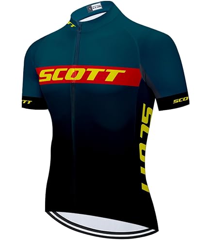 Scott Endurance Fahrradtrikot Kurzarm blau 2026: Größe: S (44/46) Fashion