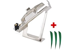 WEREWOLVES Archerie Flèche Jig Flèche Outil de bâton de Plume de Bricolage Adhérence de Plume réglable