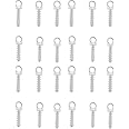Lot De 100 Crochets De Suspension 7 Mm Pour Boules De Noël, œufs En Polystyrène - Décoration Super Idee - 6