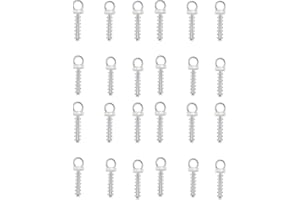 XPEX 100 Pezzi Ganci per Sfere e Uova di Plastica o Polistirolo, Sacchetto, per uova polistirolo Progetti Creativi e Fai da Te,palline polistirolo, Decorazioni Pasqua e Natale