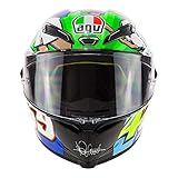 100 %-Karbonfaser-Schale. AGV Motorradhelm Pista GP R Carbon Valentino Rossi Limited Edition Mugello 2017 469 Kentucky Kid Tribute, Größe: MS
