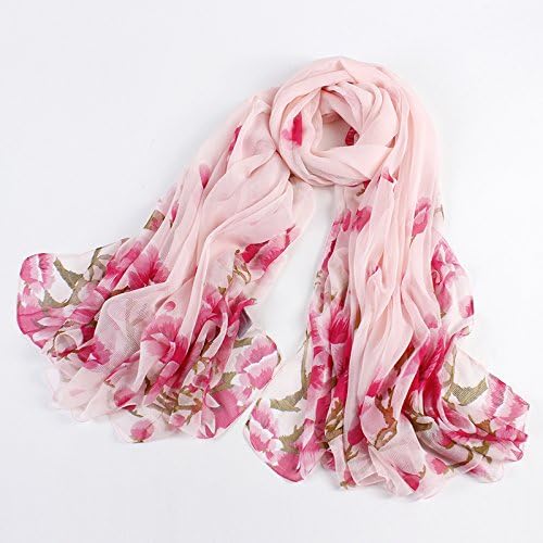 ZLYAYA Gradient color scarf wild thin scarf, 009