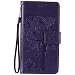 Produktbild Nancen Tasche Hülle für LG K5 (5,0 Zoll) Flip Schutzhülle Zubehör Lederhülle mit Silikon Back Cover PU Leder Handytasche im Bookstyle Stand Funktion Kartenfächer Magnet Etui Schale