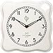 Produktbild JVD TS2615.1 Küchenuhr Wanduhr Küche Quarz analog Keramik weiß Keramikuhr