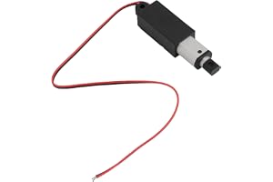 aqxreight Mini Motion Actuator 10mm Stroke 150N Thrust 4mm/s Speed Mini Electric Linear Actuator DC24V Kortskyddad Strömbel