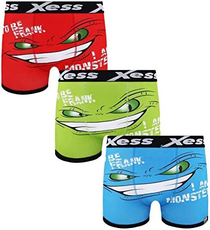 Men Funny Shorts Designer Novelty 3 Pack Gift Boxer Briefs &amp; Shorts Underwear Pants Frank (M)
