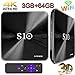 Produktbild TV Box, 3GB DDR4 +64GB Super-VIP S10 Android 7.1 Smart 4K TV Box Dual Wifi 2.4G/5G Amlogic 912 Octa Cora Set Top Boxes Support 3D 4K HD TV Bluetooth 4.1