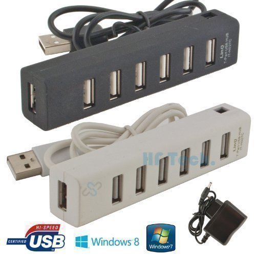 Flexiber USB-Hub 7-Port USB 7 Hub