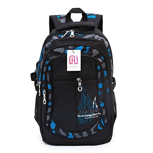 AM SeaBlue, Jungen Kinderrucksack, AM16SB-0101, Blau, AM16SB-0101