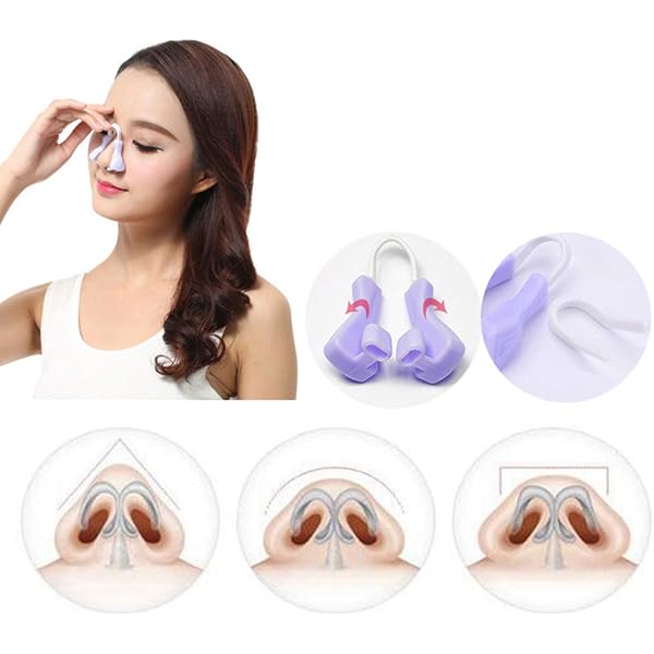 Nasenbrücken-Aufrichter – 3 Paar Silikon-Gel-Shaper, Unsichtbar Unter Der Brille